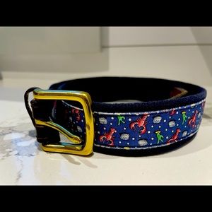 Vineyard Vines Lobster Belt, Size 36